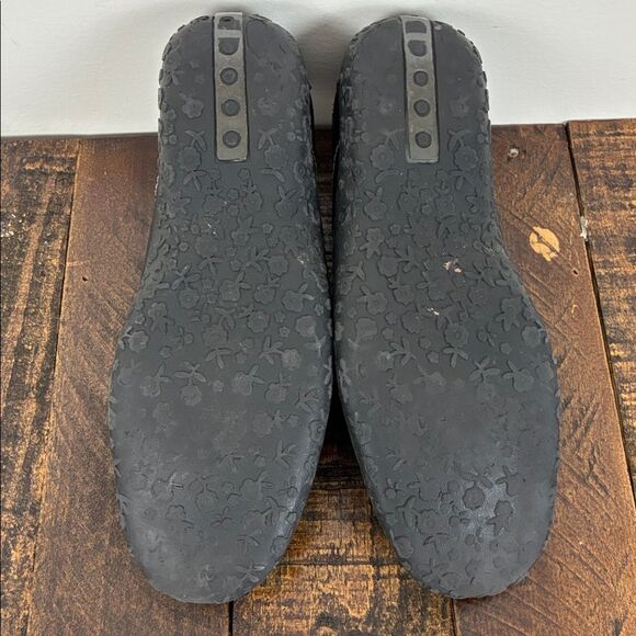 Born Women’s 40 (9.5) Black Pebble Leather Loafers Slip On Spring Step - Picture 8 of 8